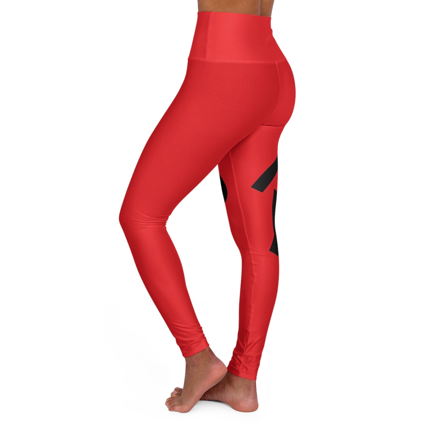 Vibrant High Waisted Yoga Leggings, Workout Tights, Athletic Wear, Gym Leggings, Fitness Apparel, Yoga Pants