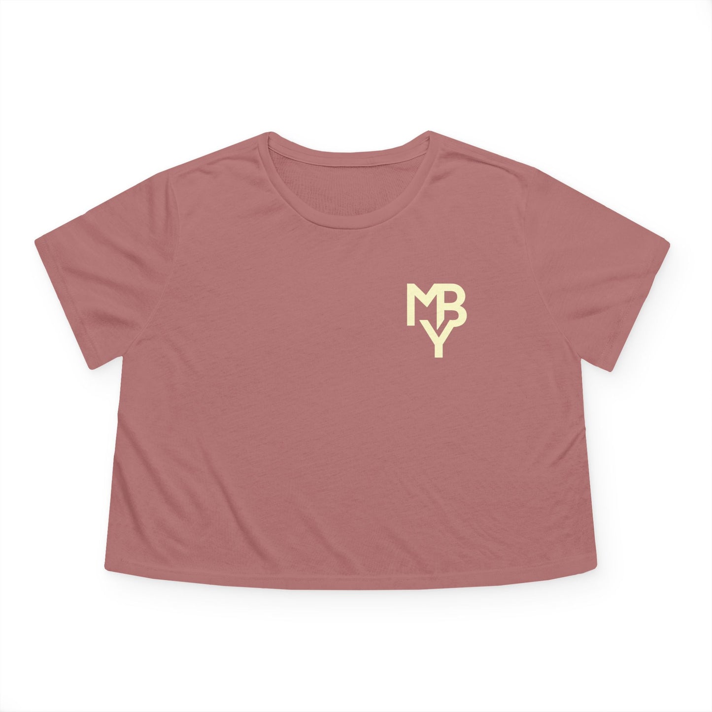 Women's Flowy Cropped Tee - Casual Summer Top, Beachwear, Graphic Tee, Relaxed Fit Shirt, Everyday Style