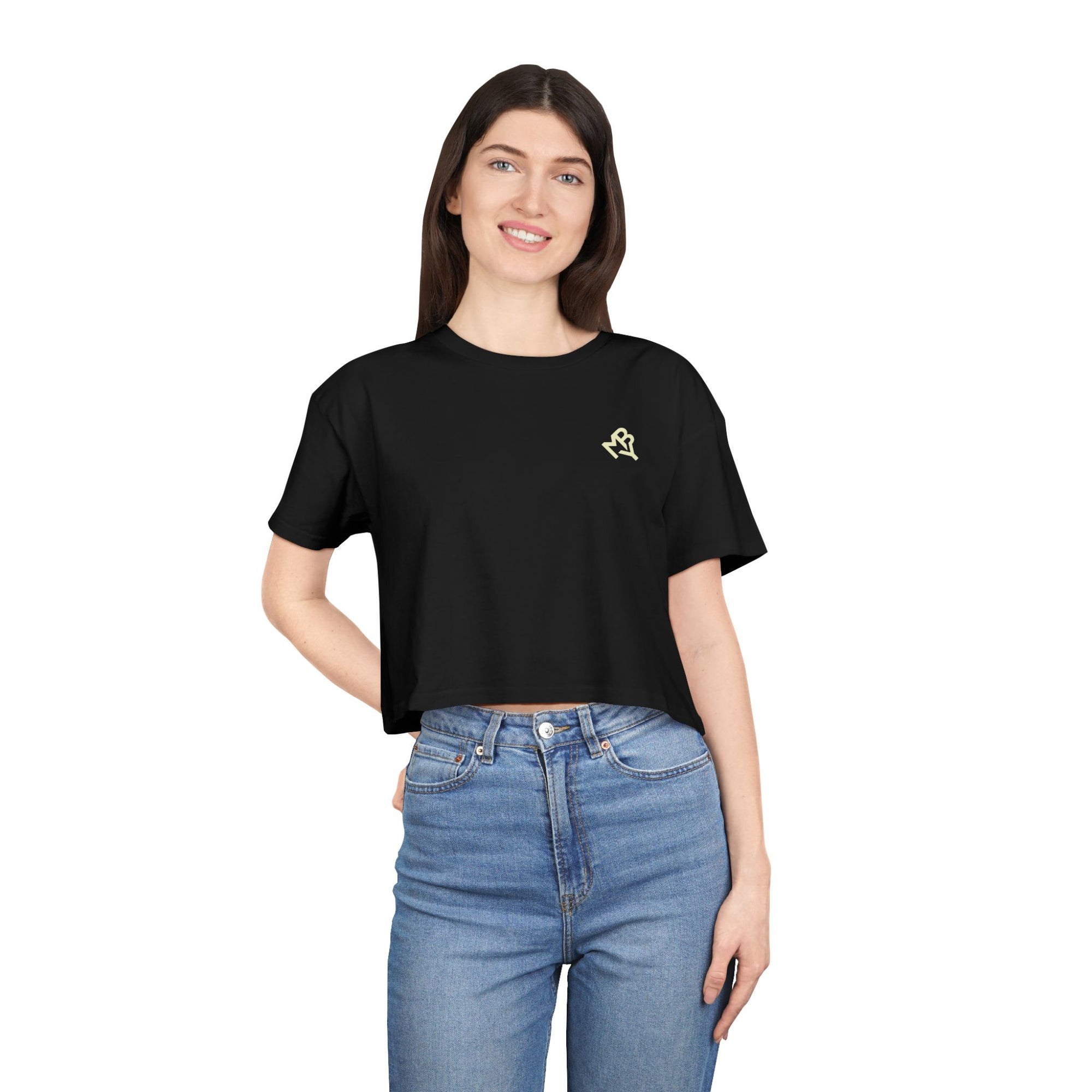Core Edit – Dark Neutrals: Women's Crop Tee