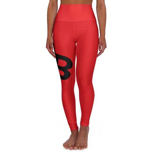 Vibrant High Waisted Yoga Leggings, Workout Tights, Athletic Wear, Gym Leggings, Fitness Apparel, Yoga Pants