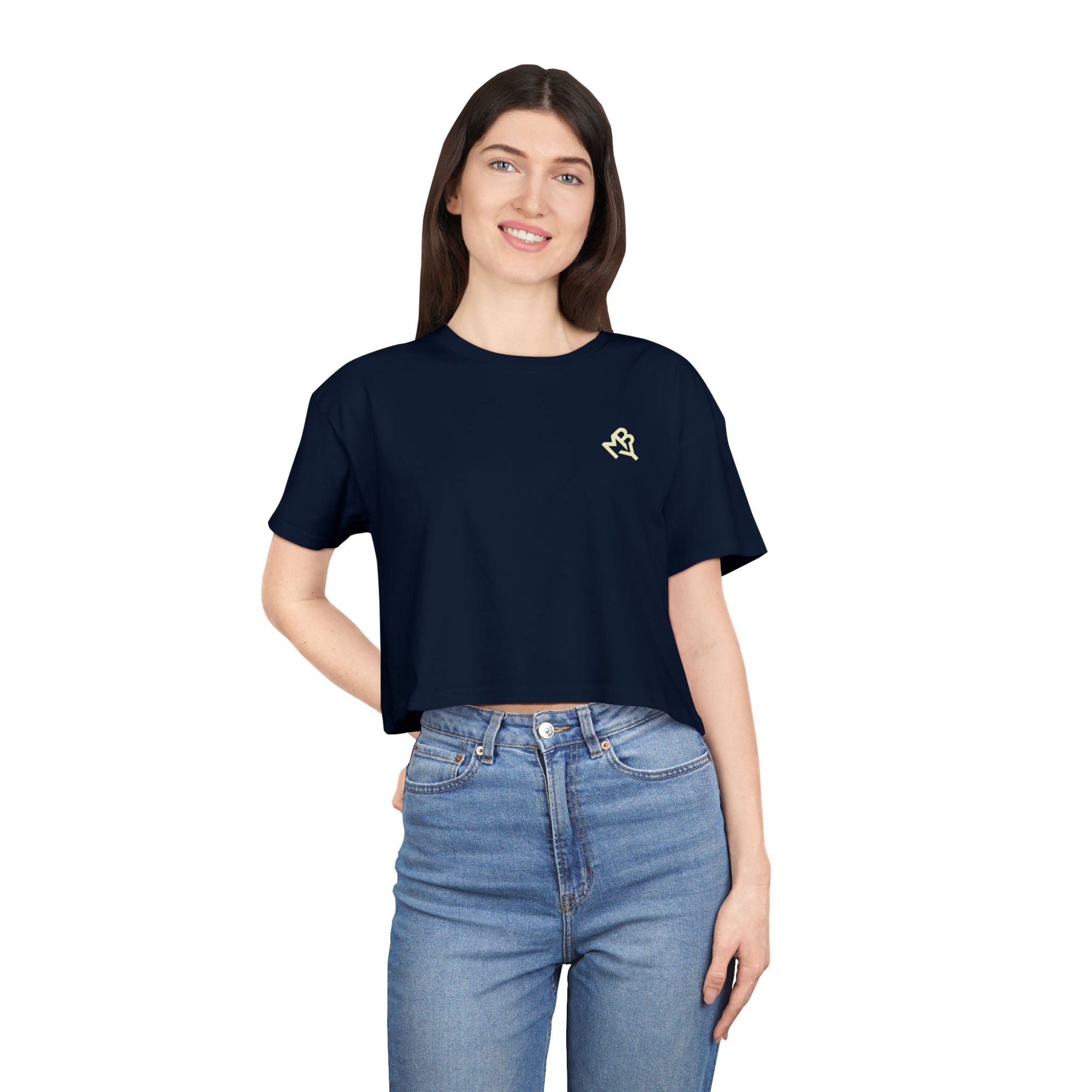 Core Edit – Dark Neutrals: Women's Crop Tee
