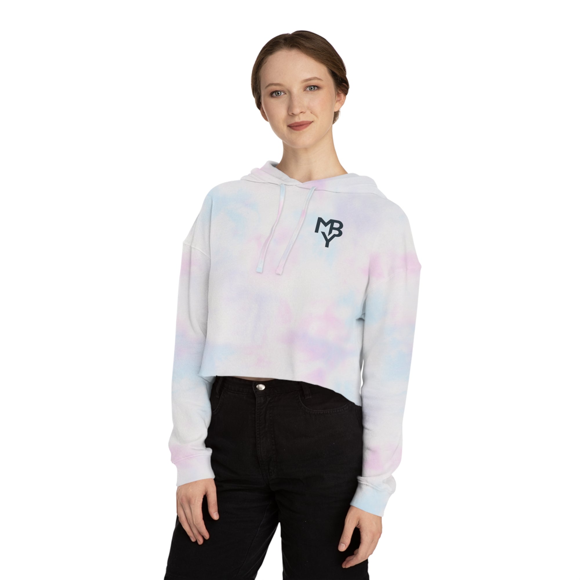 Chic Cropped Hoodie for Women, Perfect for Casual Outings, Cozy Layering, Everyday Style and Gift for Fashion Lovers