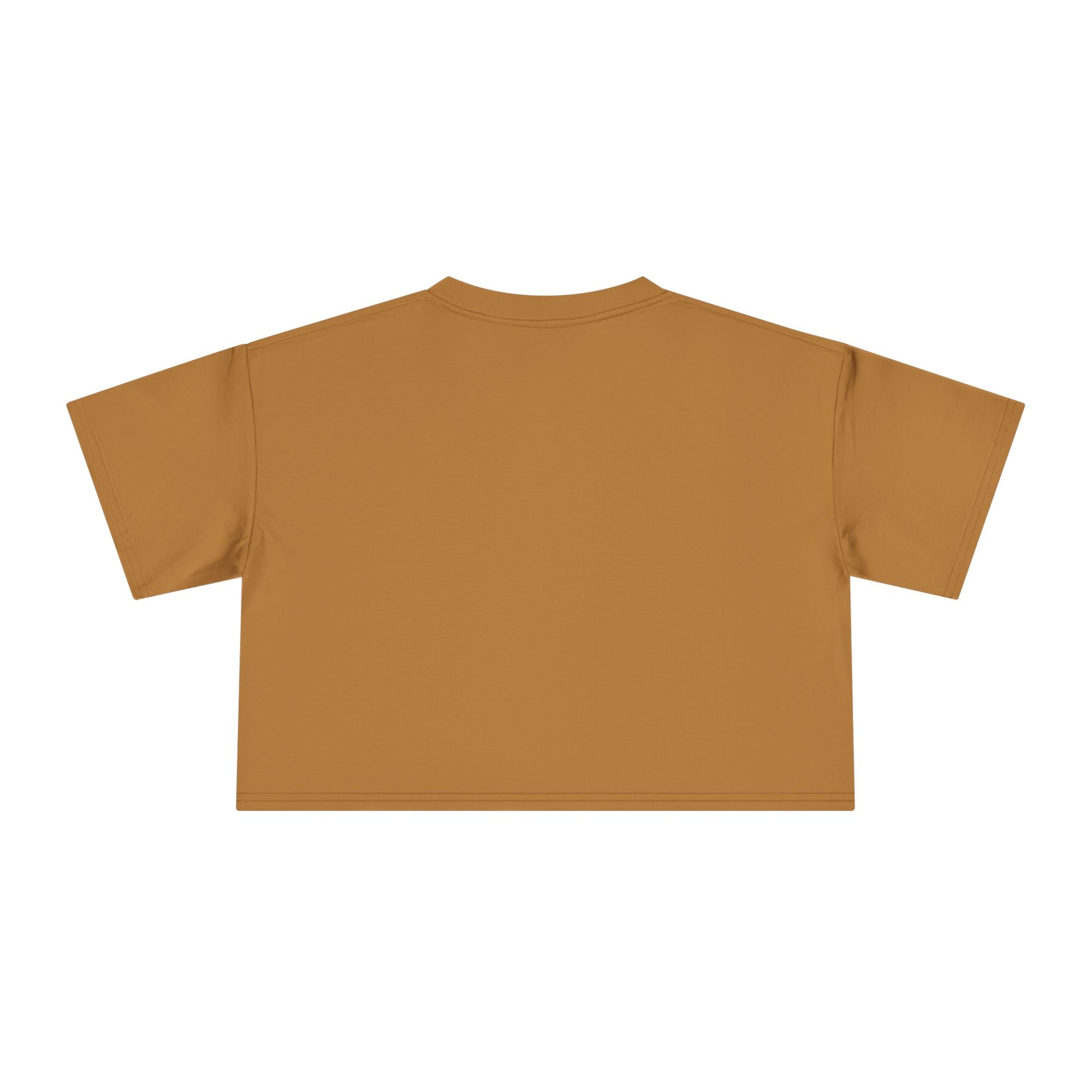 Earthtone Drop – Greens & Warm Neutrals: Trendy Women's Crop Tee