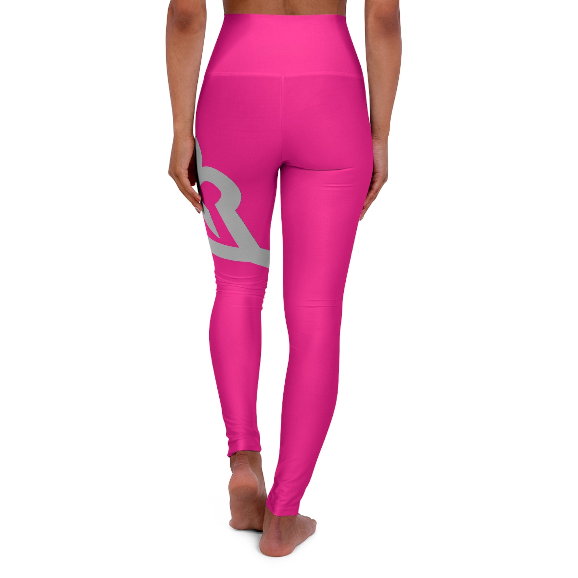 Make an entrance in bold hot pink and chrome silver. These leggings don’t whisper — they announce your energy. Built to move fast and shine bright, this fit says: you're electric, you're unapologetic, you're Made By You.