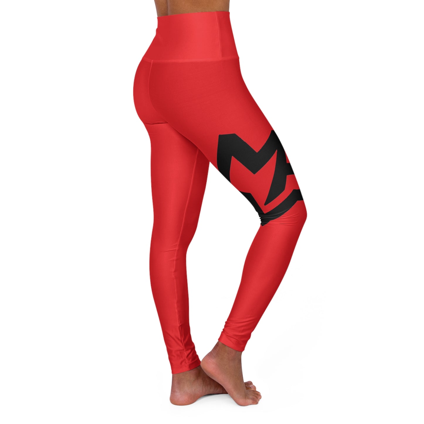 Vibrant High Waisted Yoga Leggings, Workout Tights, Athletic Wear, Gym Leggings, Fitness Apparel, Yoga Pants