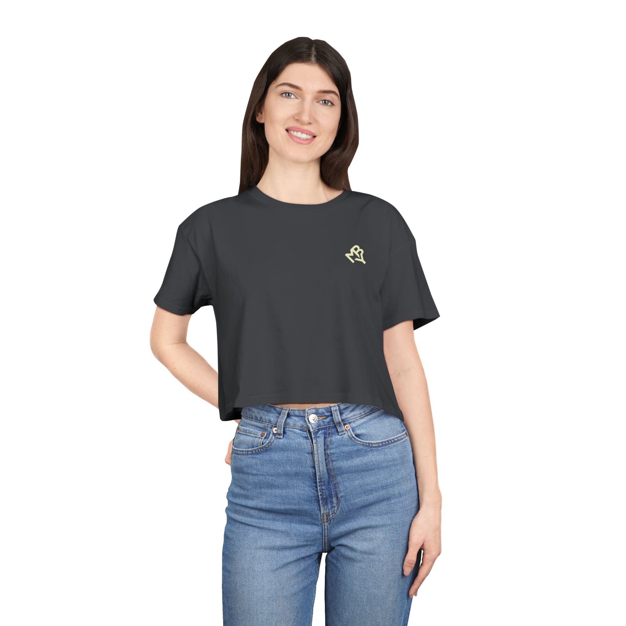 Core Edit – Dark Neutrals: Women's Crop Tee